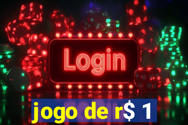 jogo de r$ 1